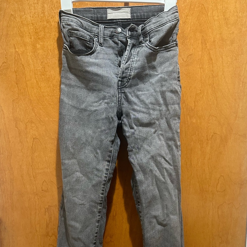 Stretch High Rise Cigarette Jean from Everlane